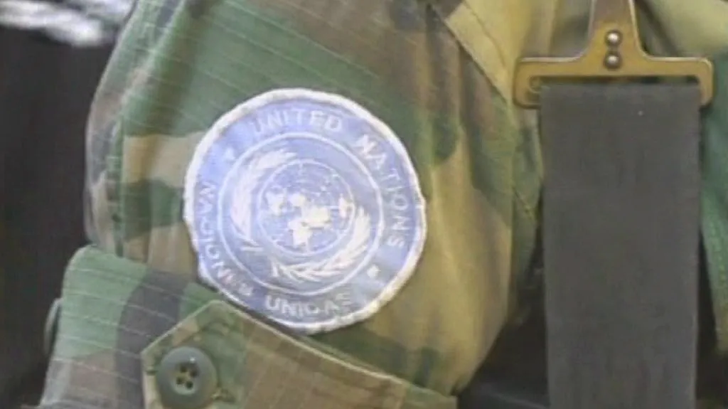 Voják OSN na Haiti