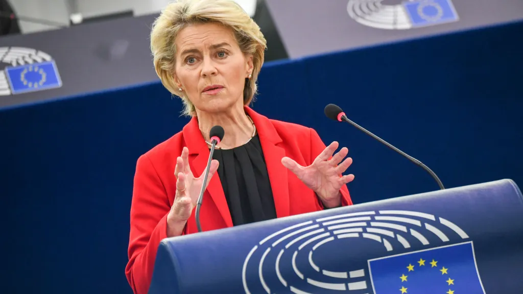 Předsedkyně Evropské komise Ursula von der Leyenová