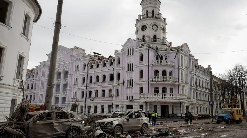 Následky ruského útoku na Sumy