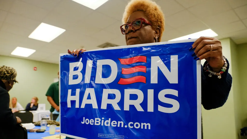 Start Bidenovy kampaně v Jižní Karolíně