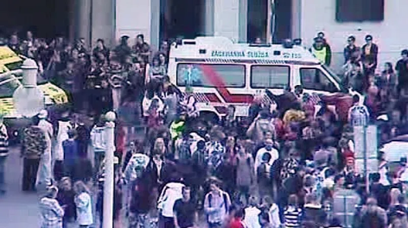 Asi tisíc lidí se sešlo na náměstí v Českých Budějovicích na akci soukromého rádia