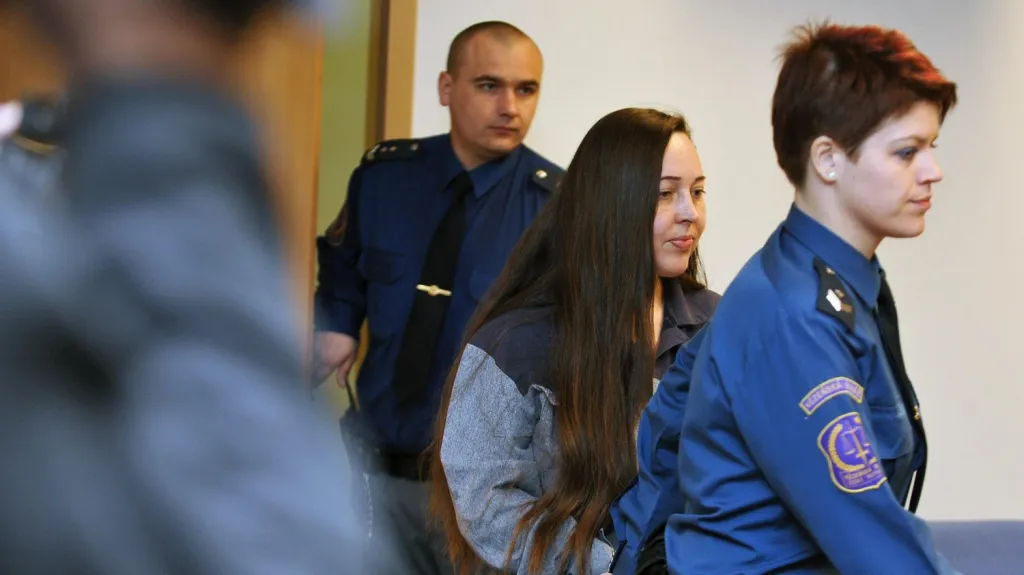 Majitelka masážního salonu Hana Křeháčková u soudu
