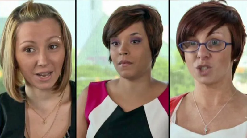Amanda Berryová, Gina DeJesusová a Michelle Knightová