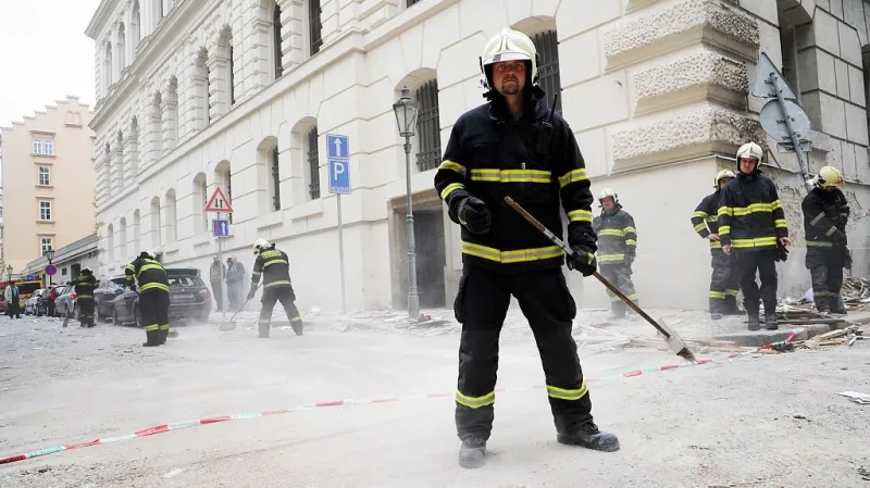Výbuch v Divadelní ulici