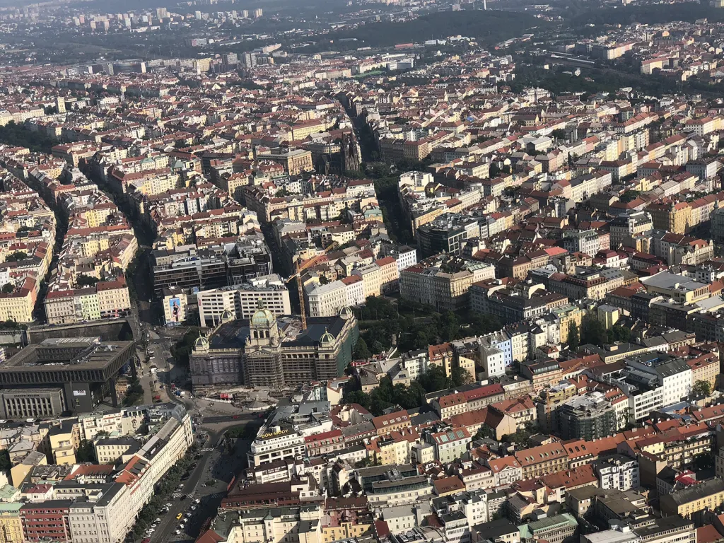 Národní muzeum, Václavské náměstí, Vinohrady