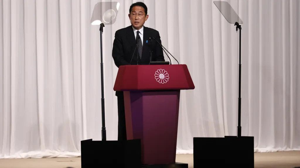 Japonský premiér Fumio Kišida