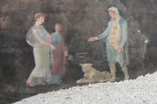 Archeologové našli v Pompejích zatím neznámé fresky. Patří k nejkrásnějším ve městě
