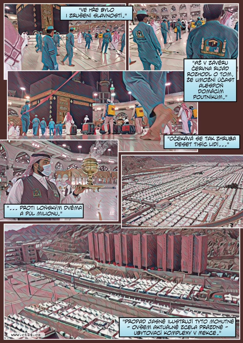 Pouť do Mekky v době pandemie