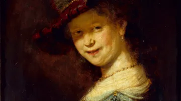 Rembrandt / Saskia Uylenburghová jako dívka, 1633