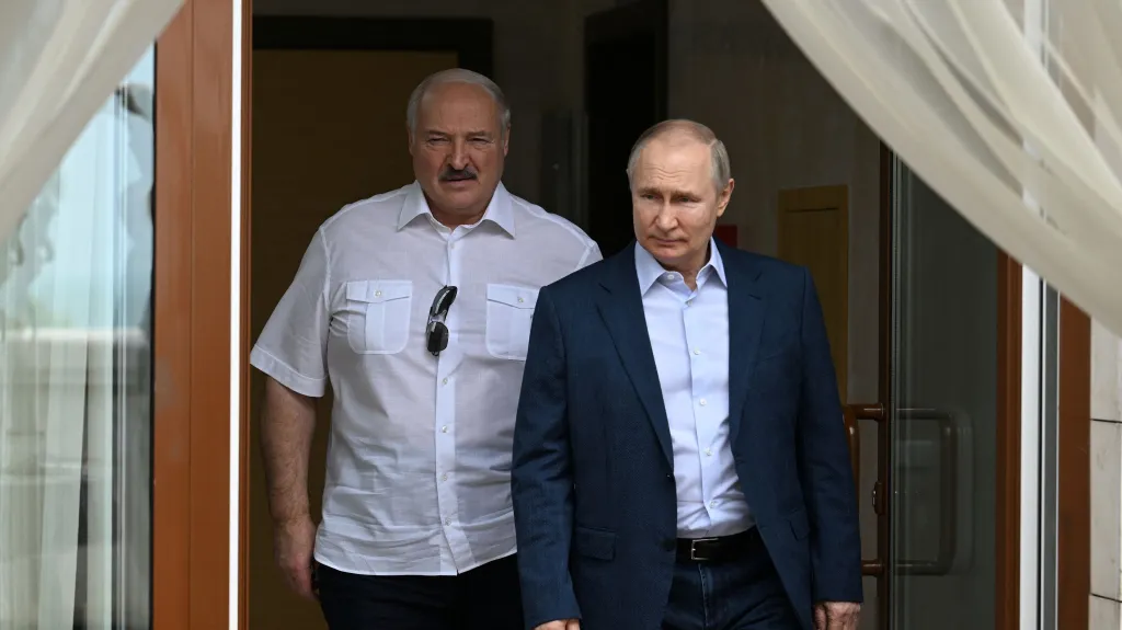 Lukašenko a Putin se setkali v Soči