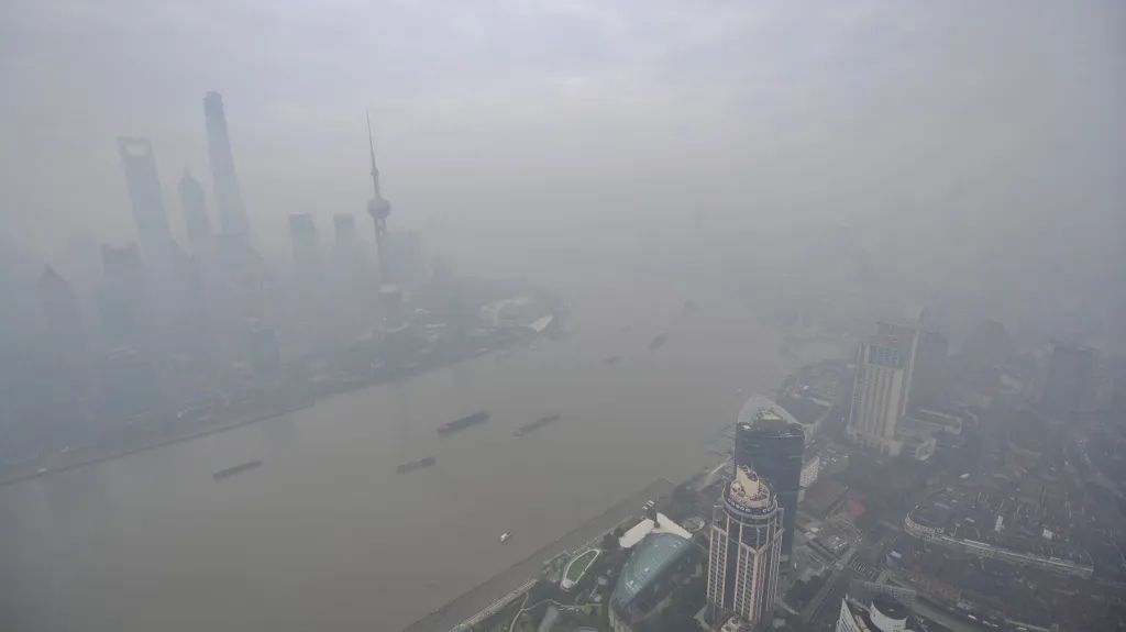 Smog v Šanghaji
