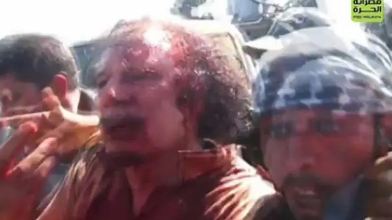 Dopadení Muammara Kaddáfího