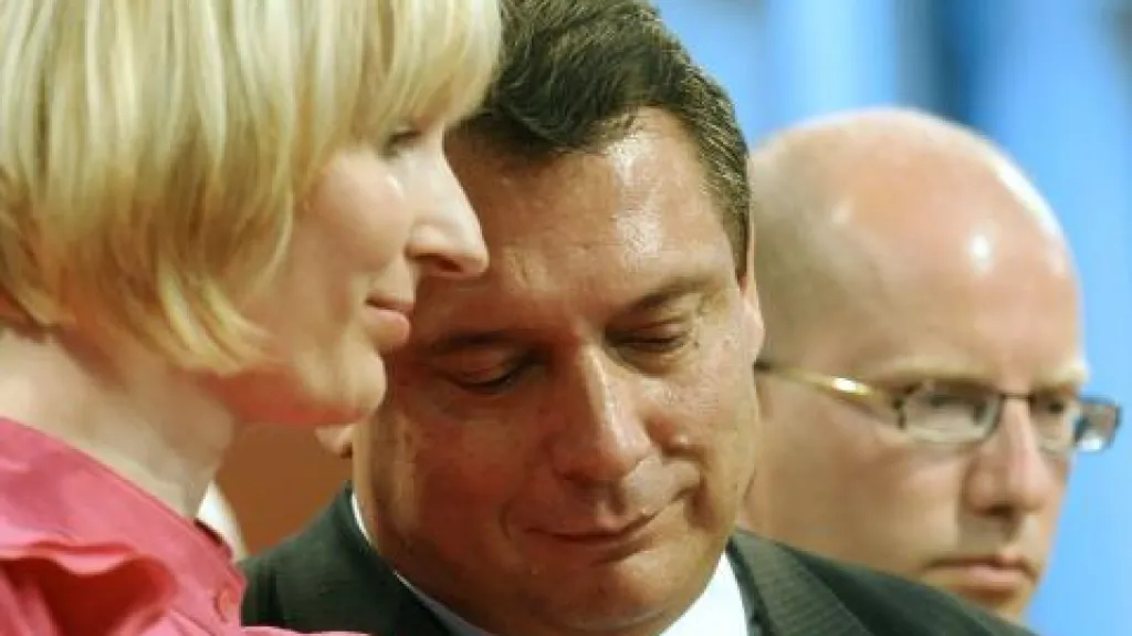 Jiří Paroubek a Petra Paroubková