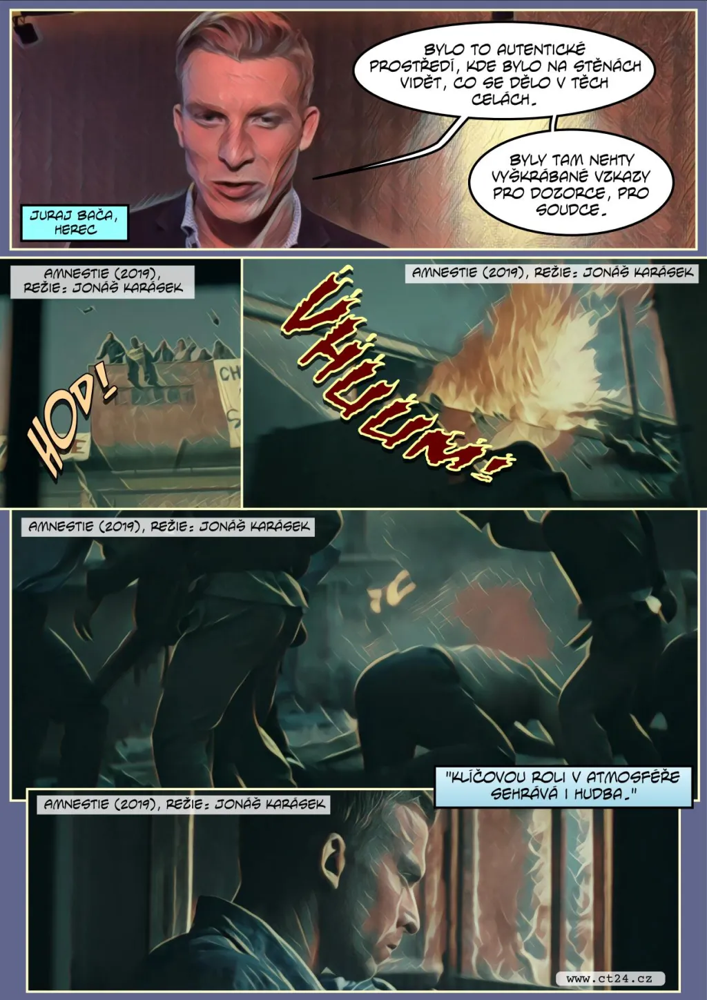 Politické drama inspirované skutečností. Nový film připomene důsledky Havlovy amnestie