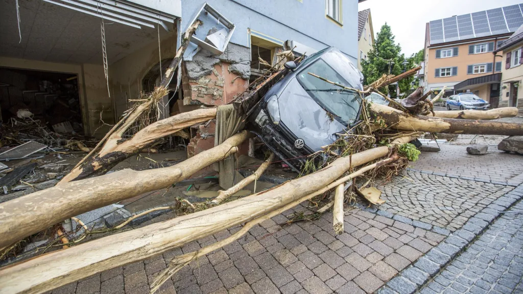 Německo zasáhly povodně