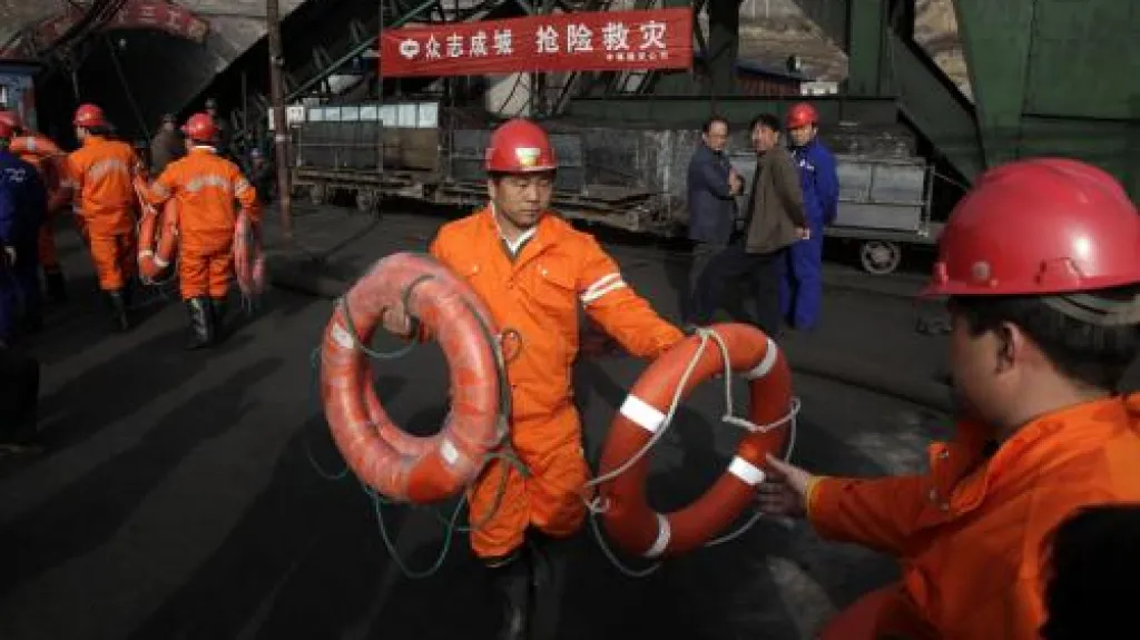 Čínští záchranáři