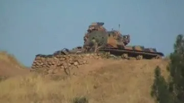 Turecká armáda na hranicích s Irákem