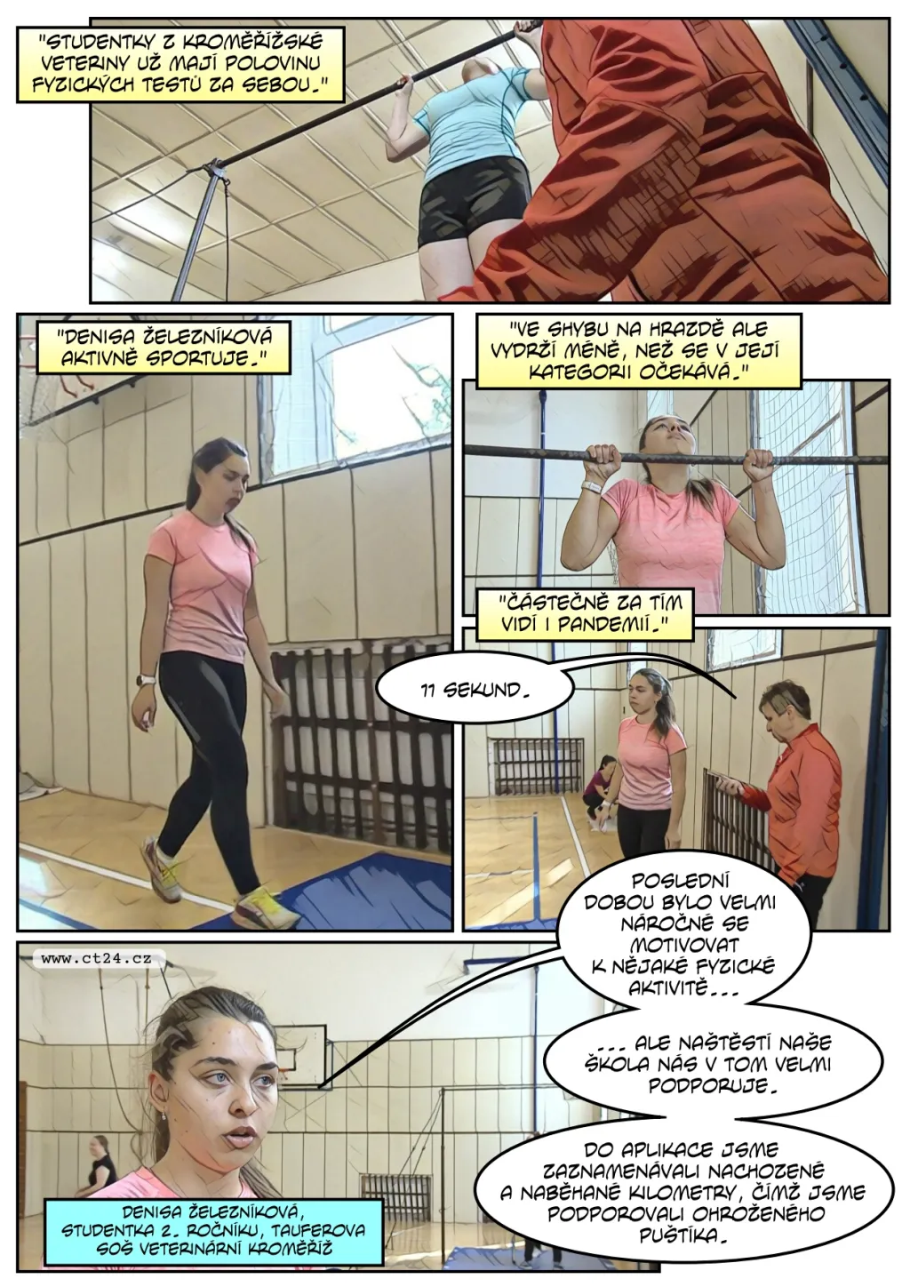 Fyzickou zdatnost čtvrt milionu dětí prověří testy