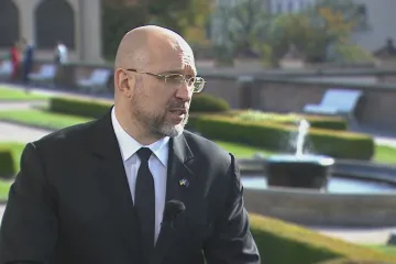 Dobře víme, že se nám Češi složili na tank, poděkoval ukrajinský premiér Šmyhal