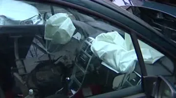 Auto po nehodě