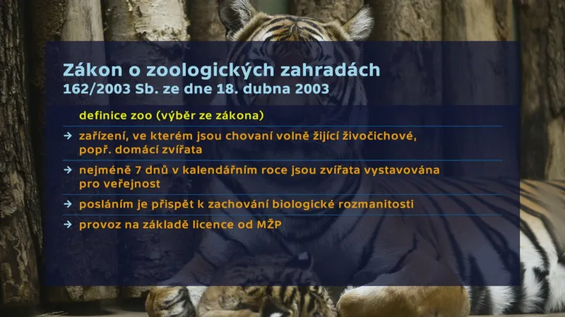 Zákon o zoologických zahradách