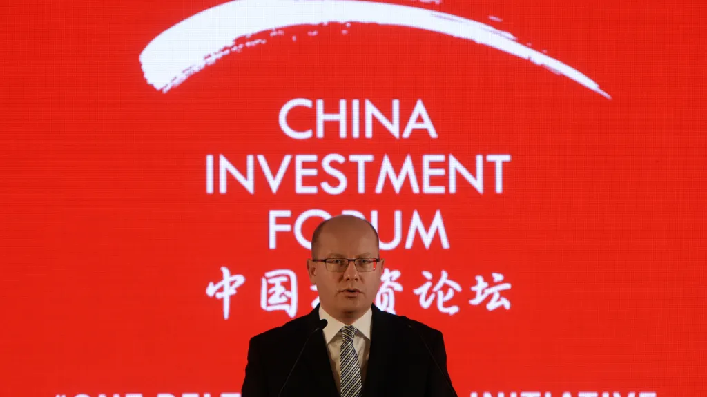 Premiér Bohuslav Sobotka