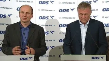 Petr Gandalovič a Mirek Topolánek