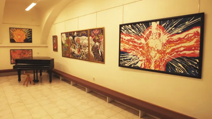 Vernisáž výstavy obrazů Vladimíra Kiseljova
