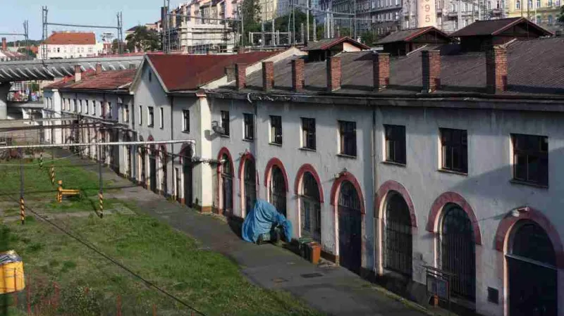 Masarykovo nádraží - dílny