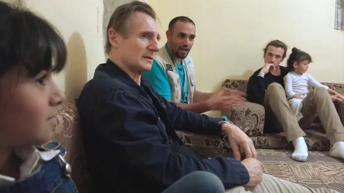 Liam Neeson se angažuje v humanitárních projektech