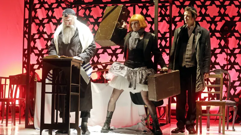 Kejklíř z Lublinu / Jan Hyhlík, Martina Sikorová a Jan Musil