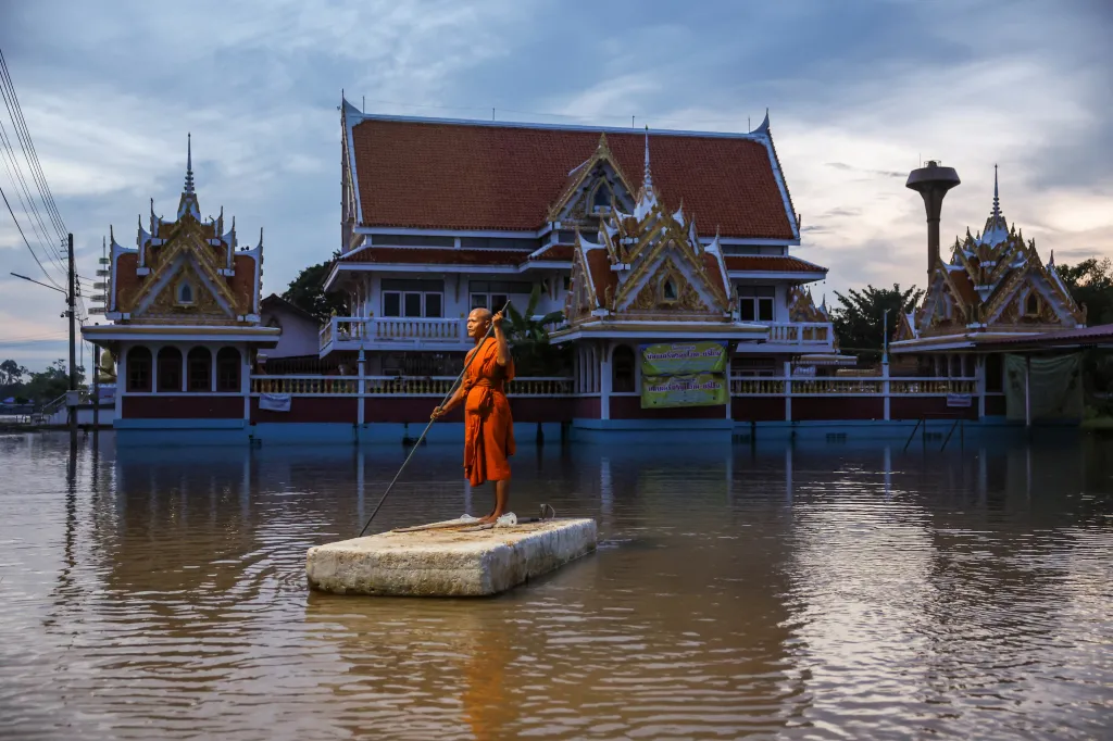 Thajsko se potýká se záplavami
