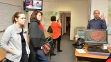 Zpravodajský news room