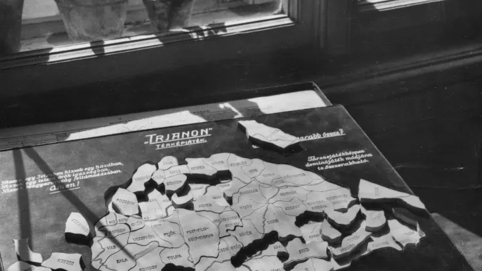 Trianonská smlouva - Uhry jako puzzle