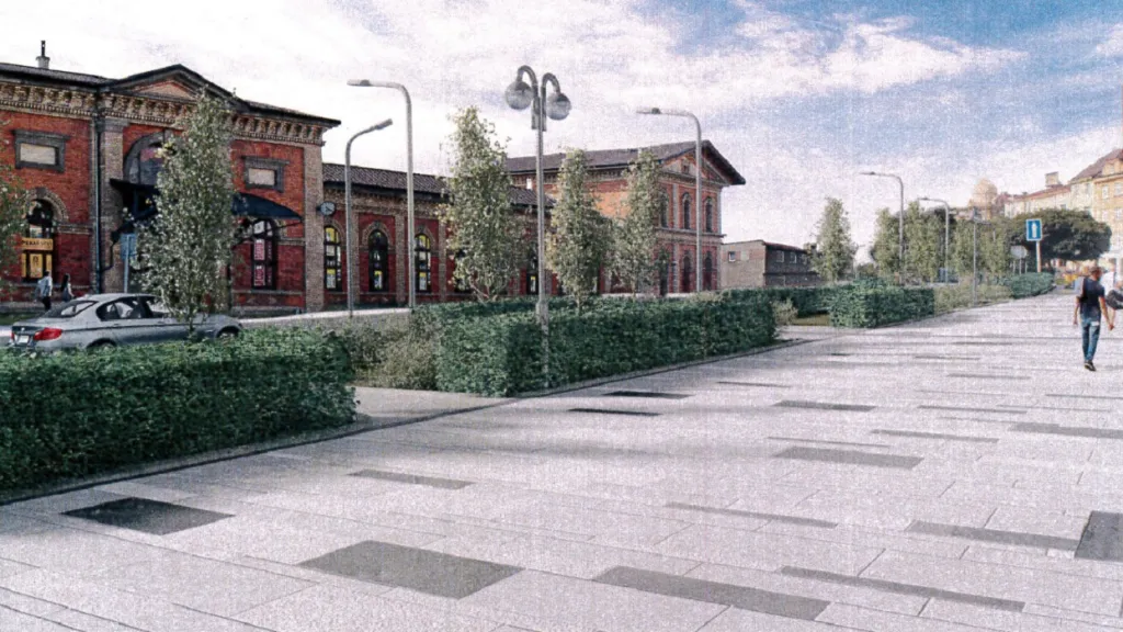 Možná podoba nového bulváru v Českém Těšíně