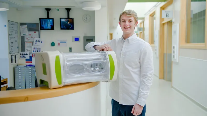 Nafukovací inkubátor