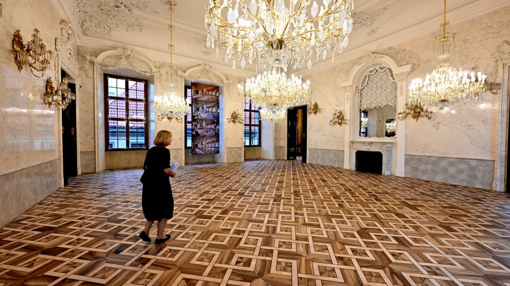 Otevření barokního Clam-Gallasova paláce v Praze