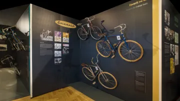 Expozice výstavy Fenomén Favorit v Národním technickém muzeu