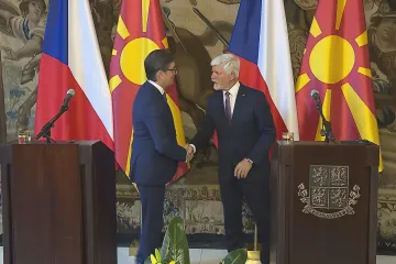 Je důležité, aby Balkán byl a zůstal bezpečným regionem, řekl Pavel po jednání s prezidentem Severní Makedonie