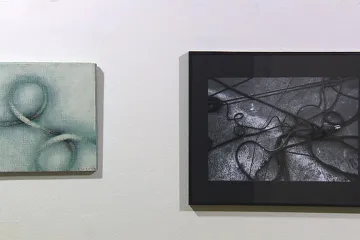 Vítkovické železárny fotografií a malbou