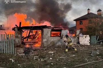 Ukrajina čelila ruským dronům a raketám