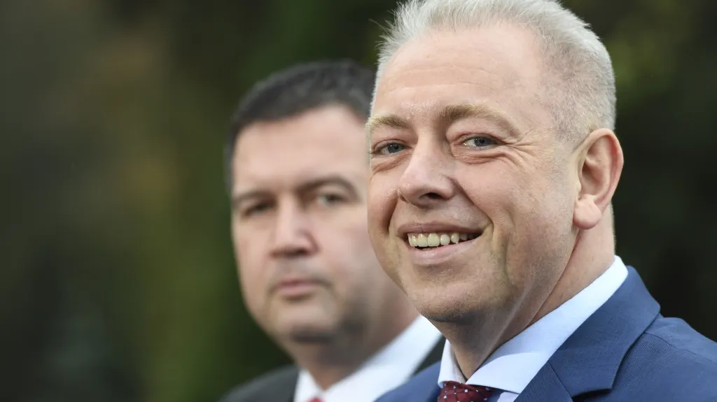 Jan Hamáček a Milan Chovanec