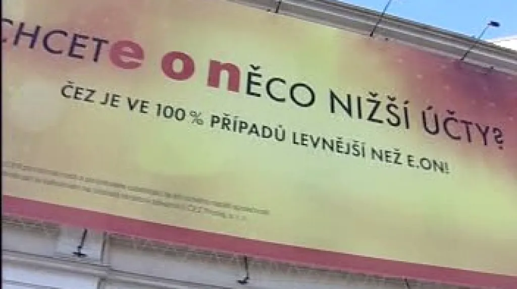 Kampaň společnosti ČEZ