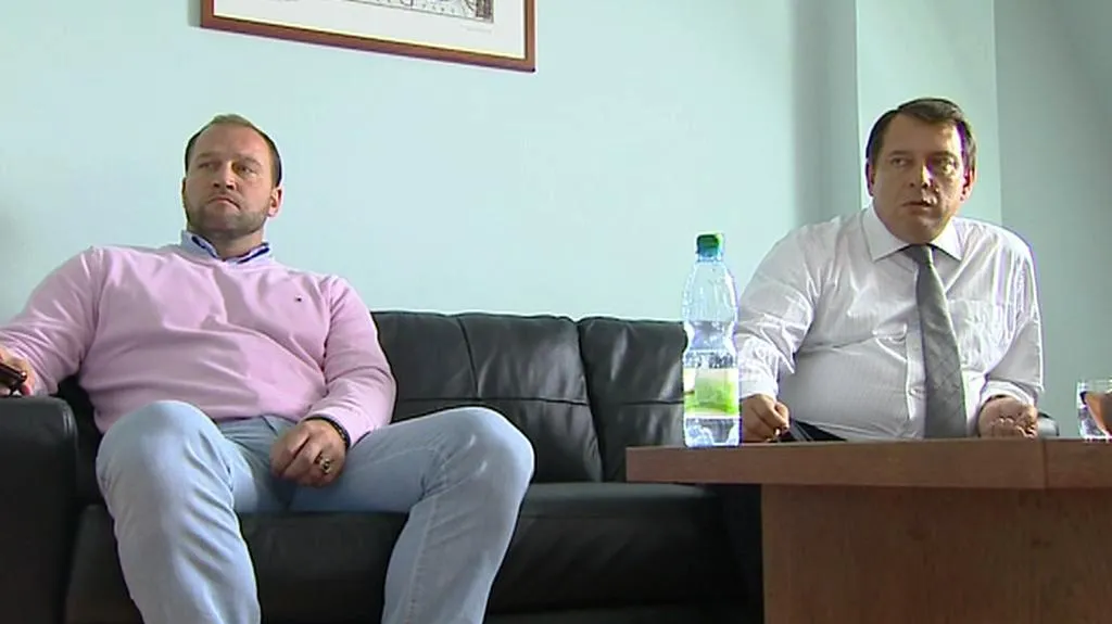 Jiří Šlégr a Jiří Paroubek