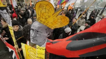 Protesty v Moskvě