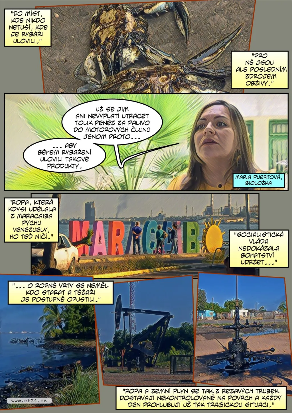 Jak ropa škodí venezuelské oblasti Maracaibu?