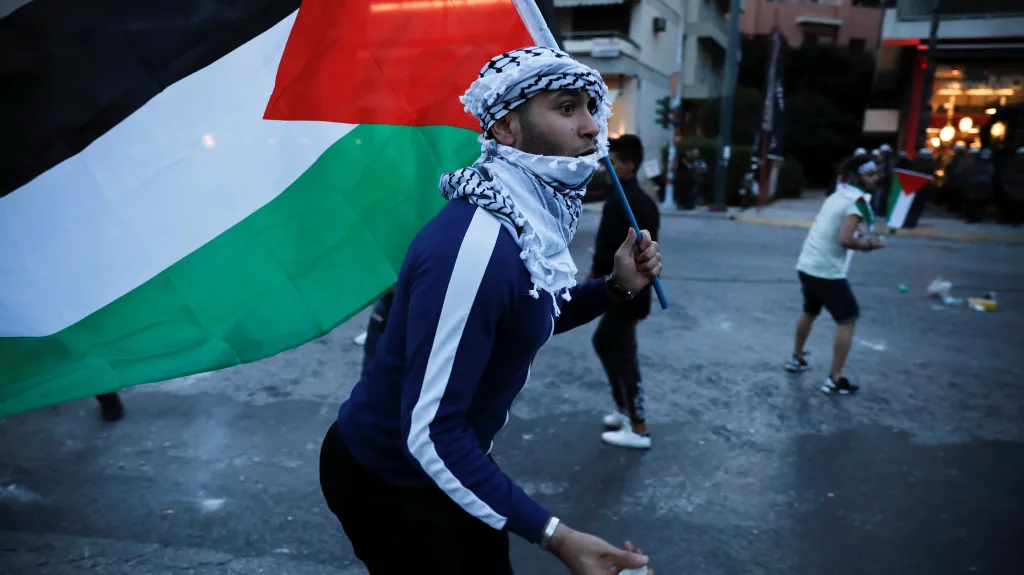 Palestinské protesty v Pásmu Gazy