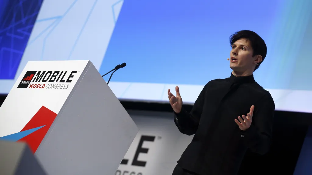 Pavel Durov na snímku z roku 2016