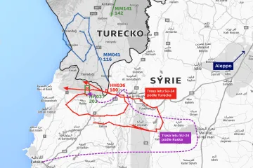 Erdogan se v dopise omluvil Rusku za sestřelení stíhačky