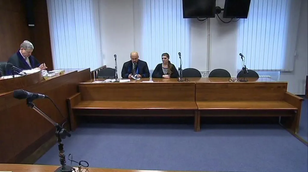 Pavlína Buchtová před soudem